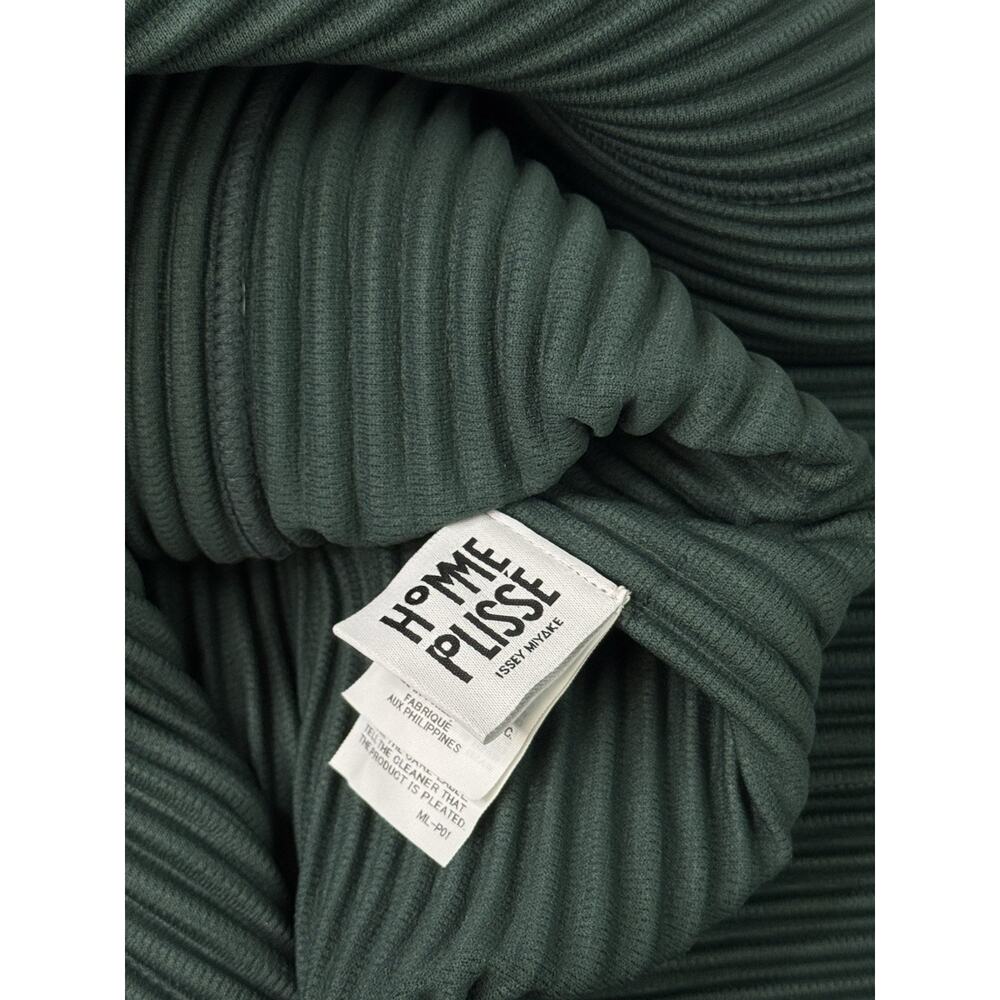 ISSEY MIYAKE HOMME PLISSÉ EVERGREEN V-NECK BUTTON UP TANK TOP VEST SIZE 3 M/L - Picture 12 of 16